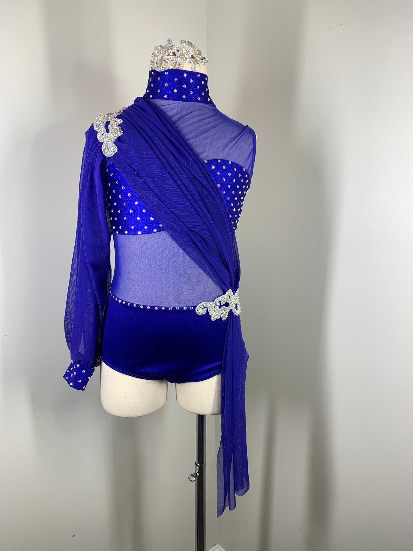 JULES Crystal applique dance costume