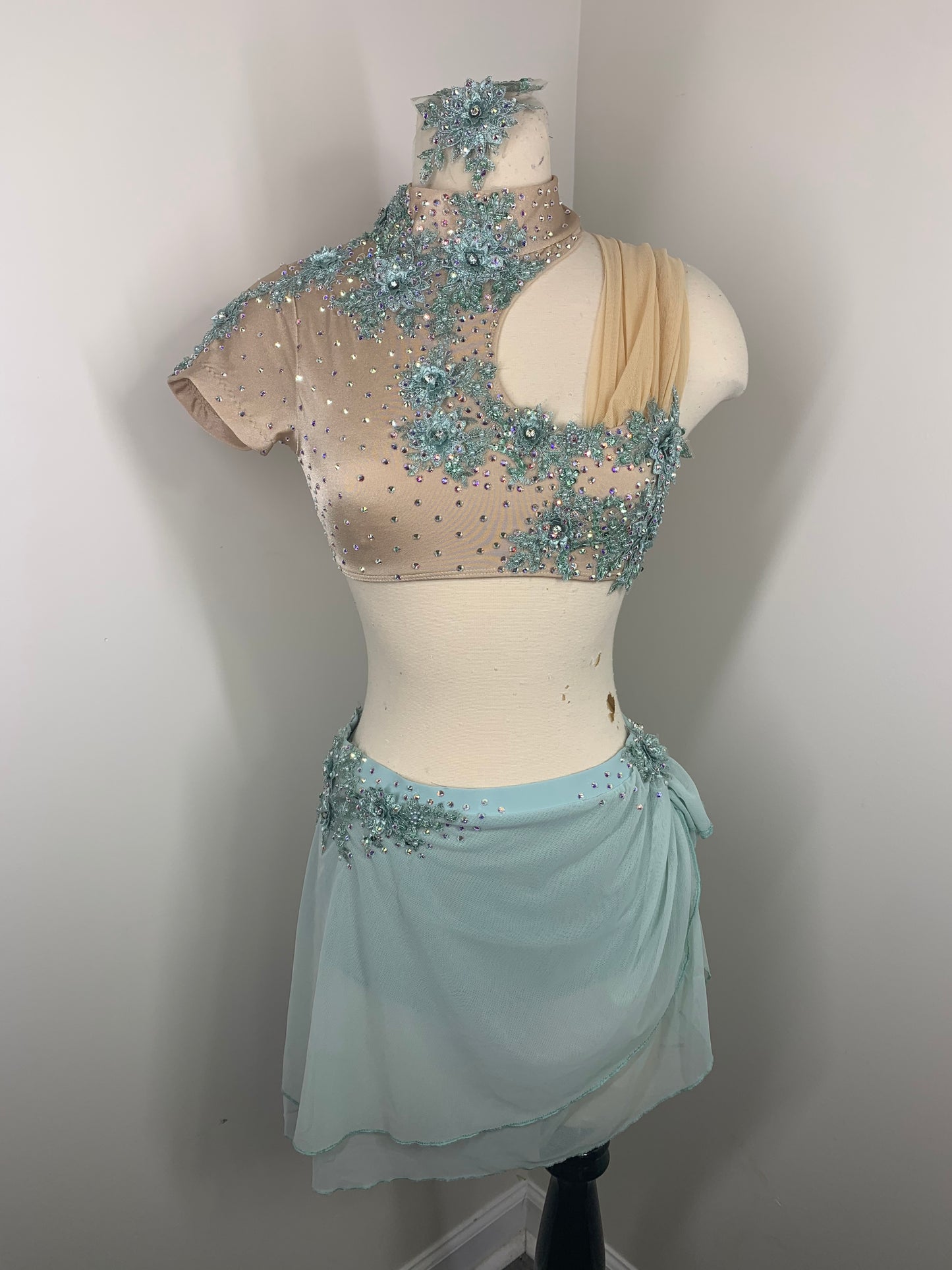 Sage one of a kind dance costume
