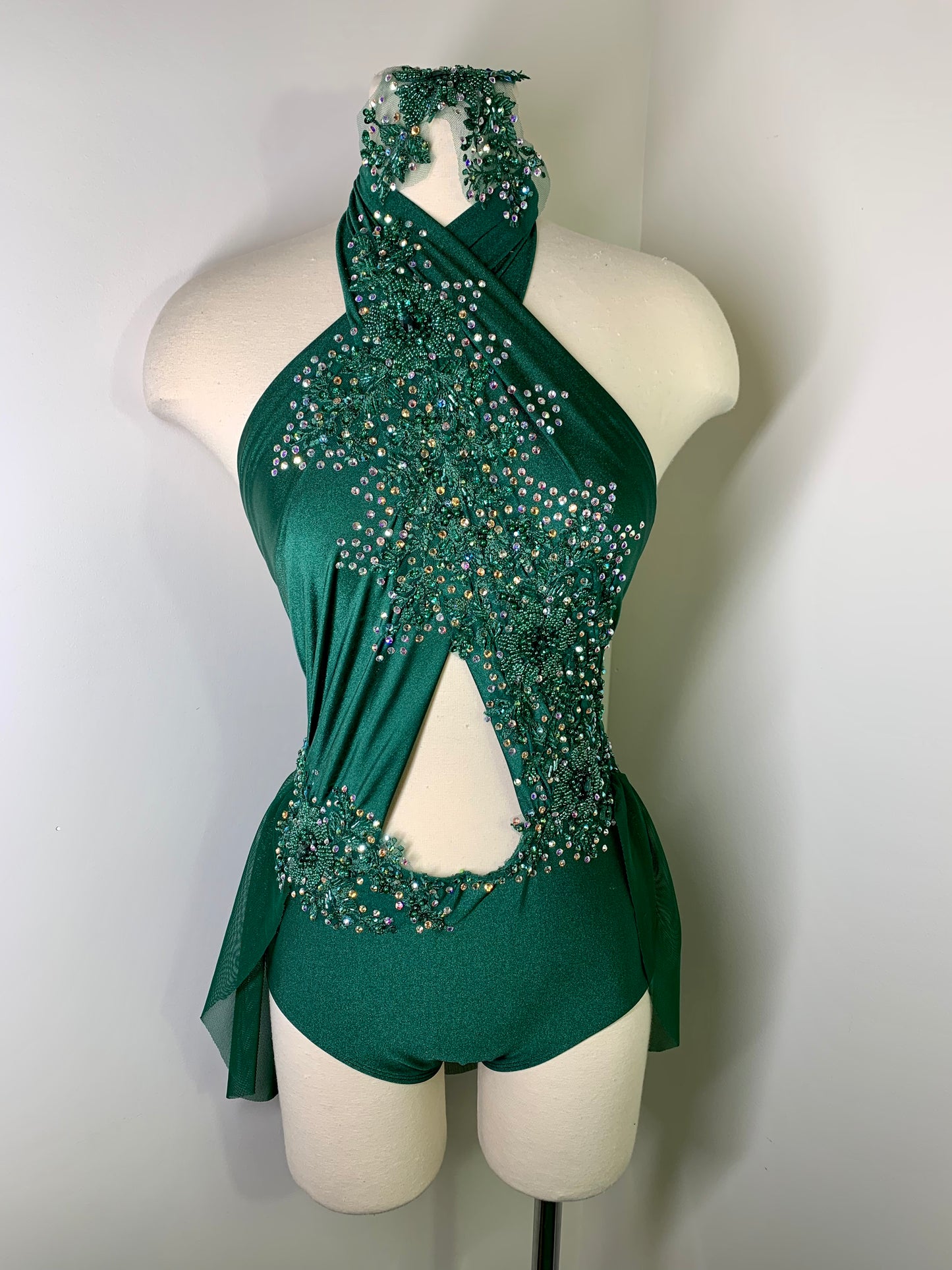 Hunter halter dance costume