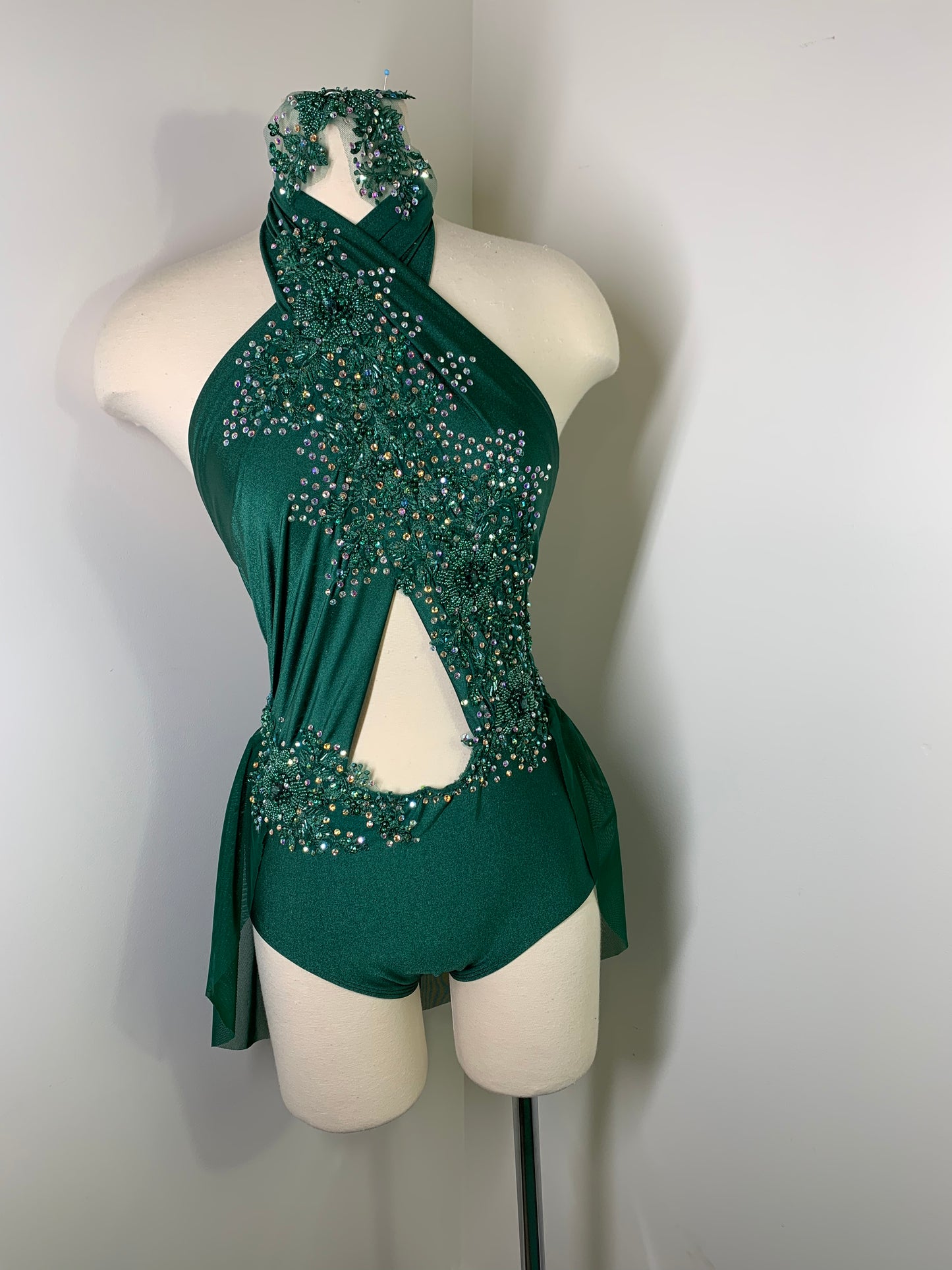 Hunter halter dance costume