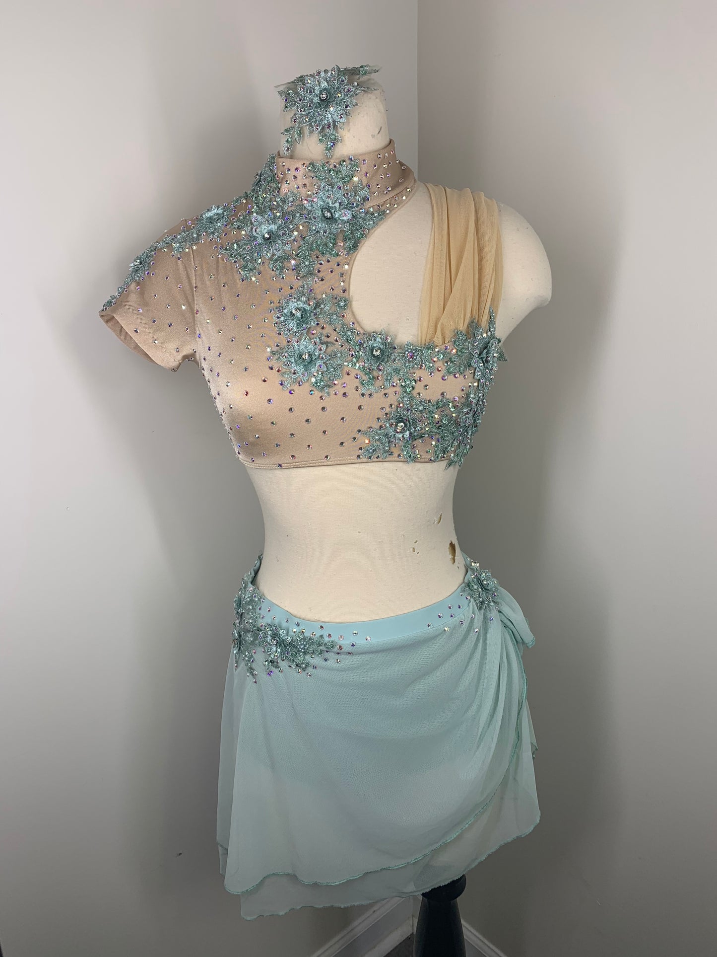 Sage one of a kind dance costume