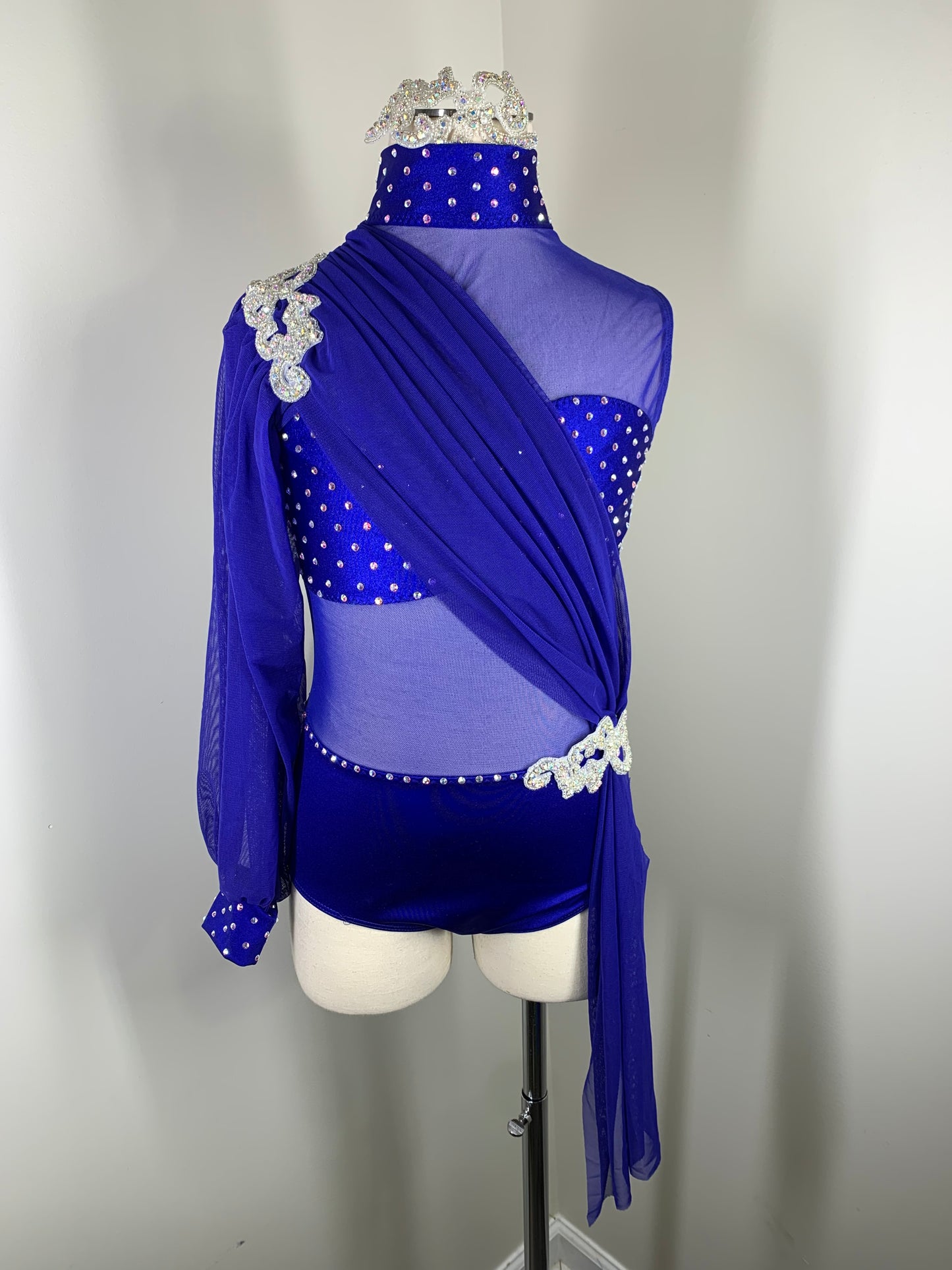 JULES Crystal applique dance costume