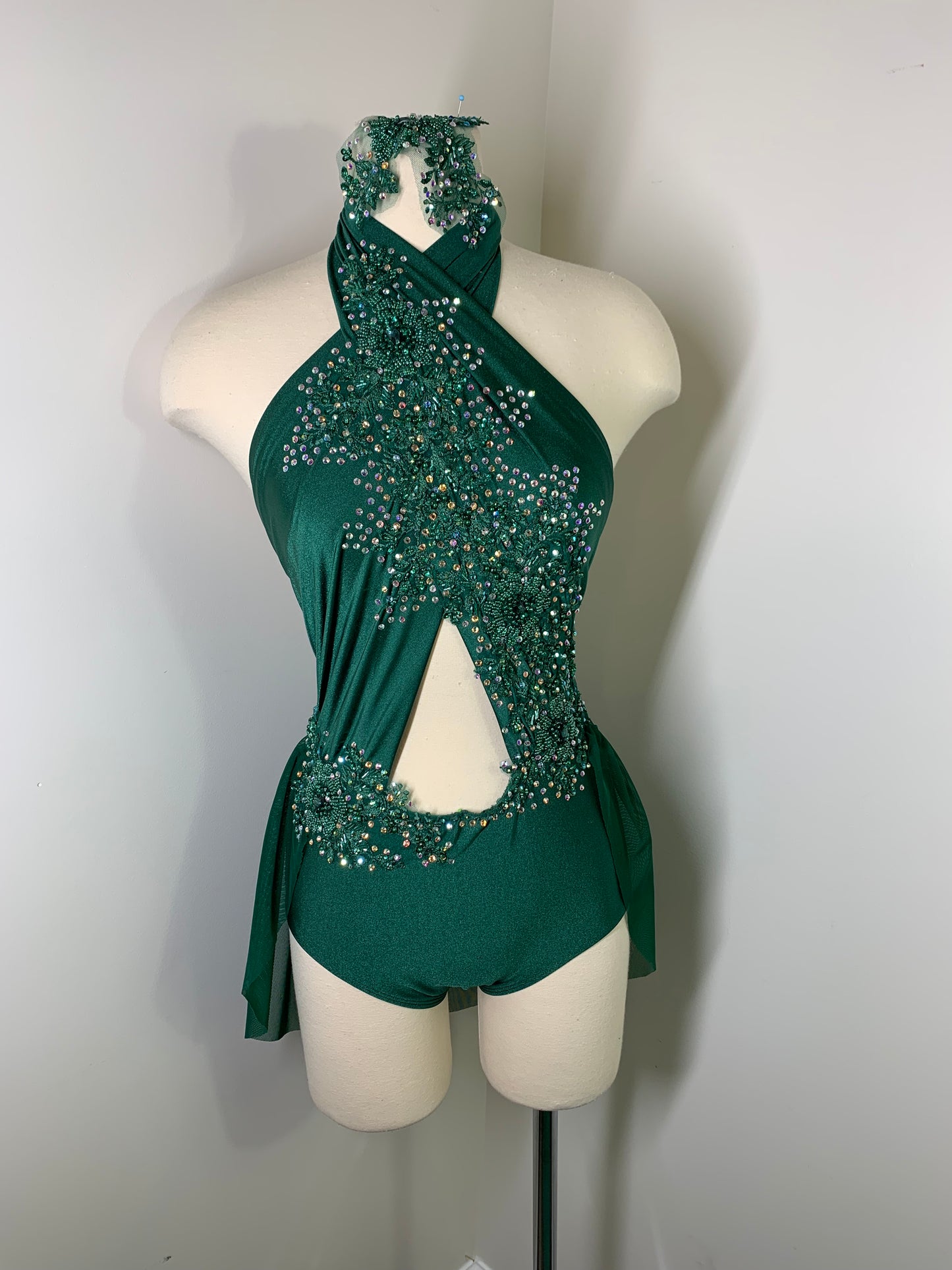Hunter halter dance costume