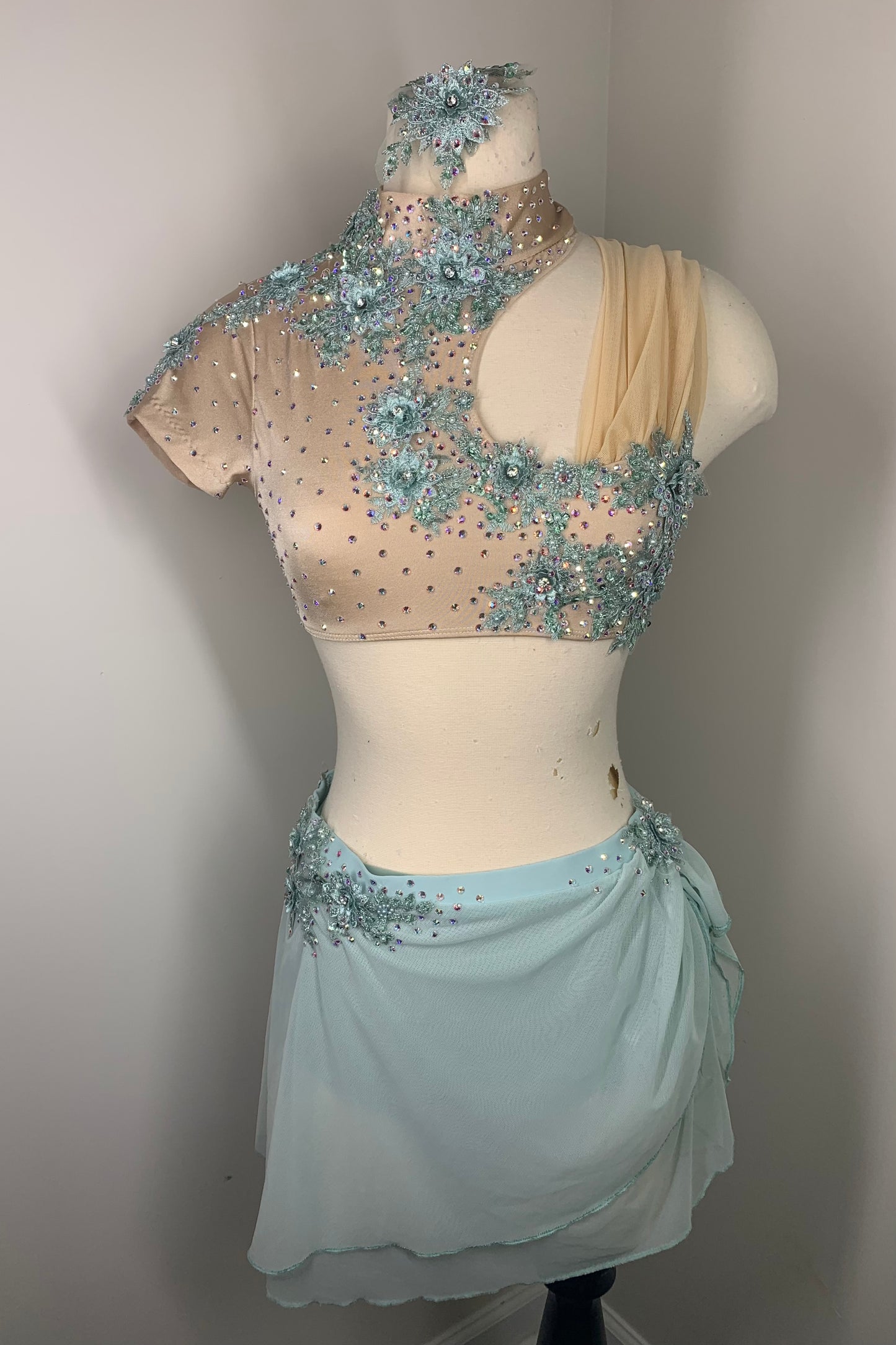Sage one of a kind dance costume