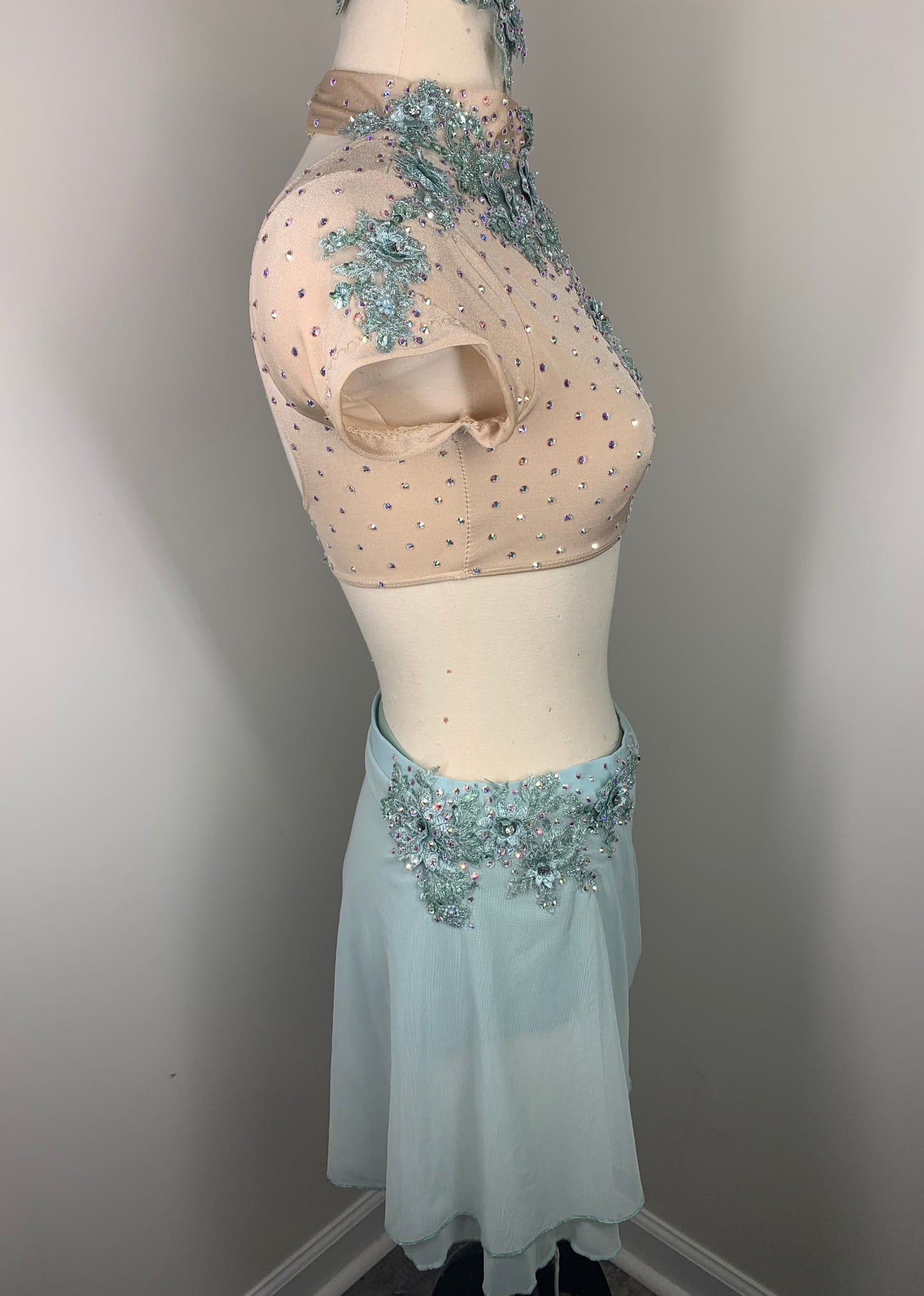Sage one of a kind dance costume
