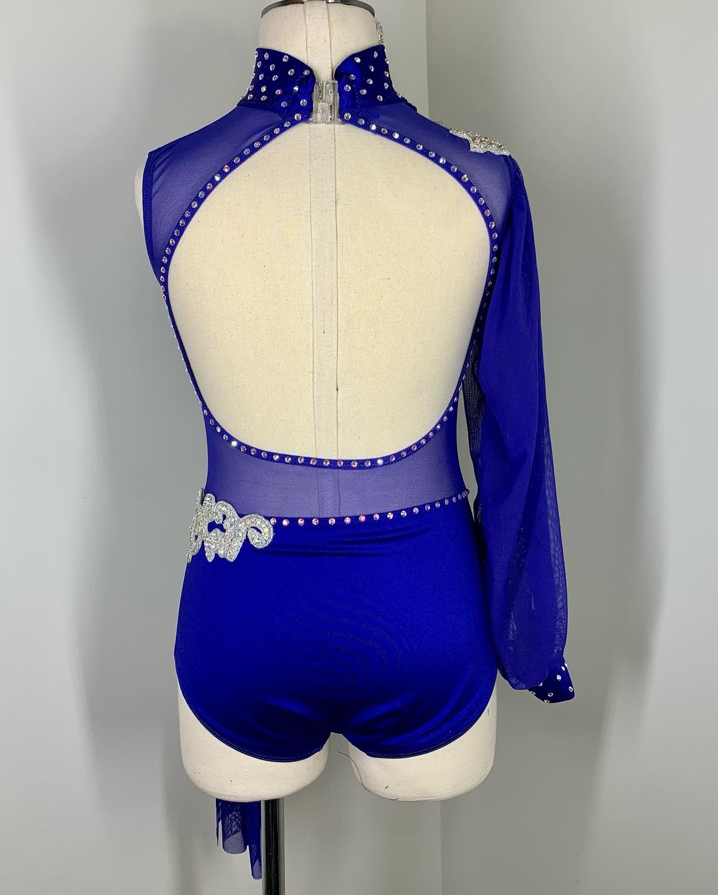 JULES Crystal applique dance costume