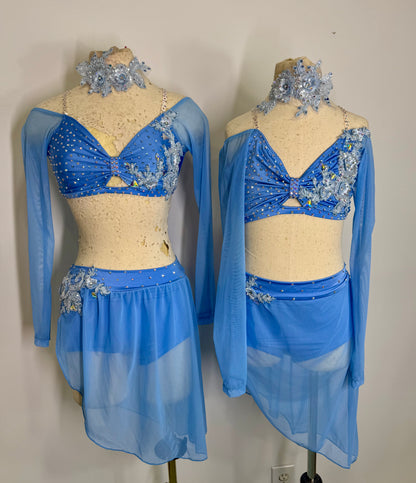 Cali lyrical dance costume