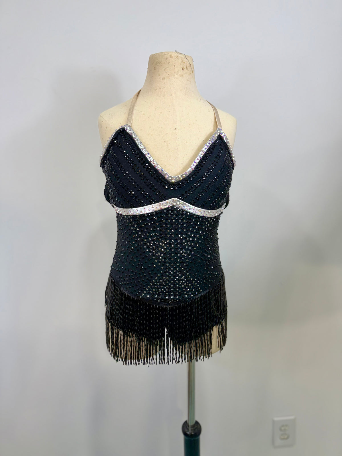 Black jazz dance costume