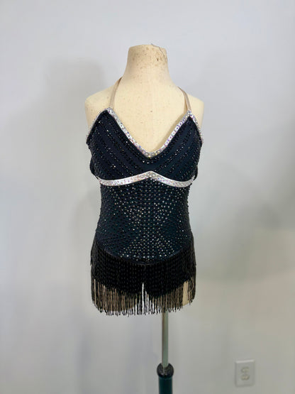 Black jazz dance costume