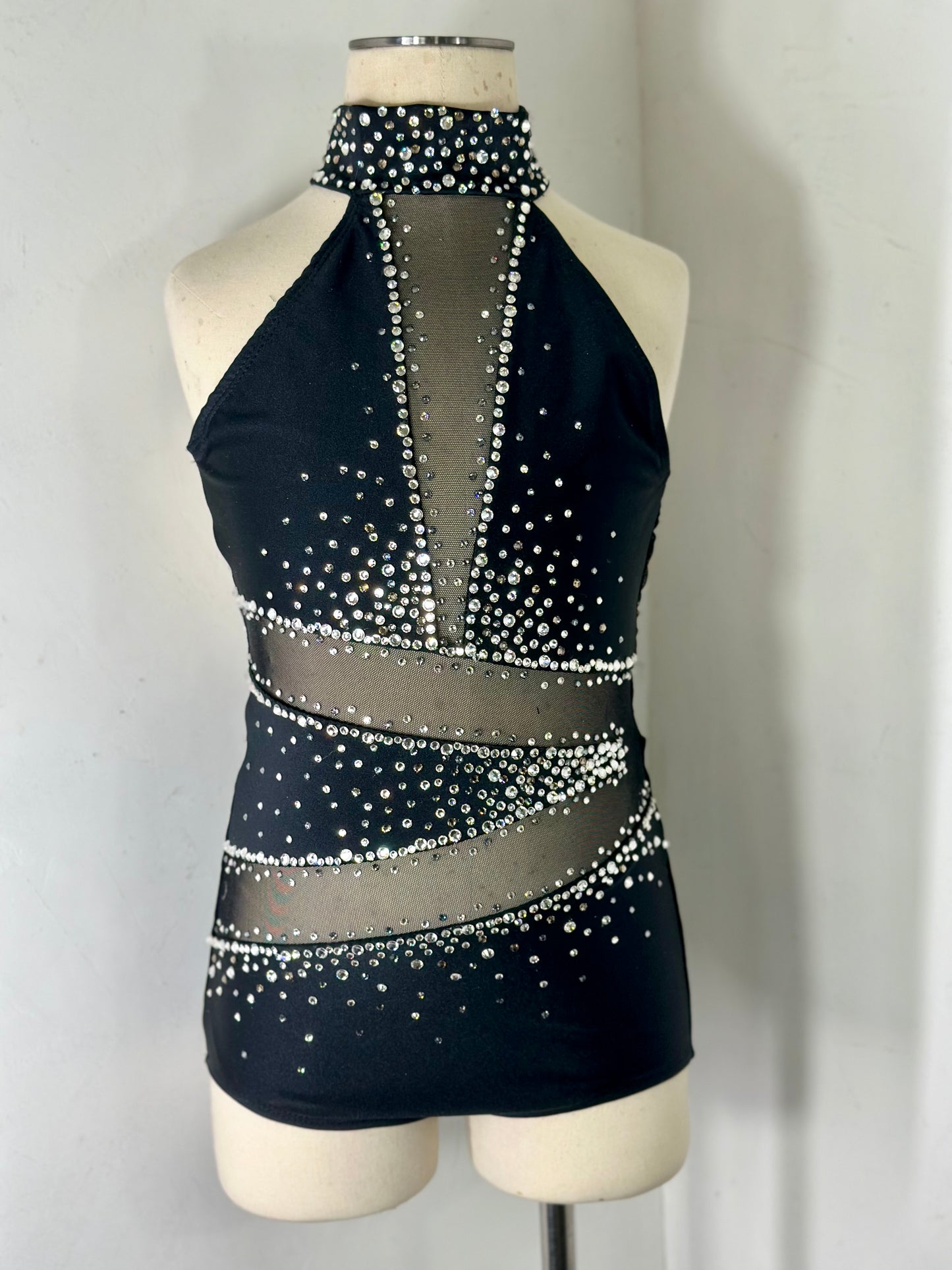 BIANCA sparkly black  Jazz or tap costume
