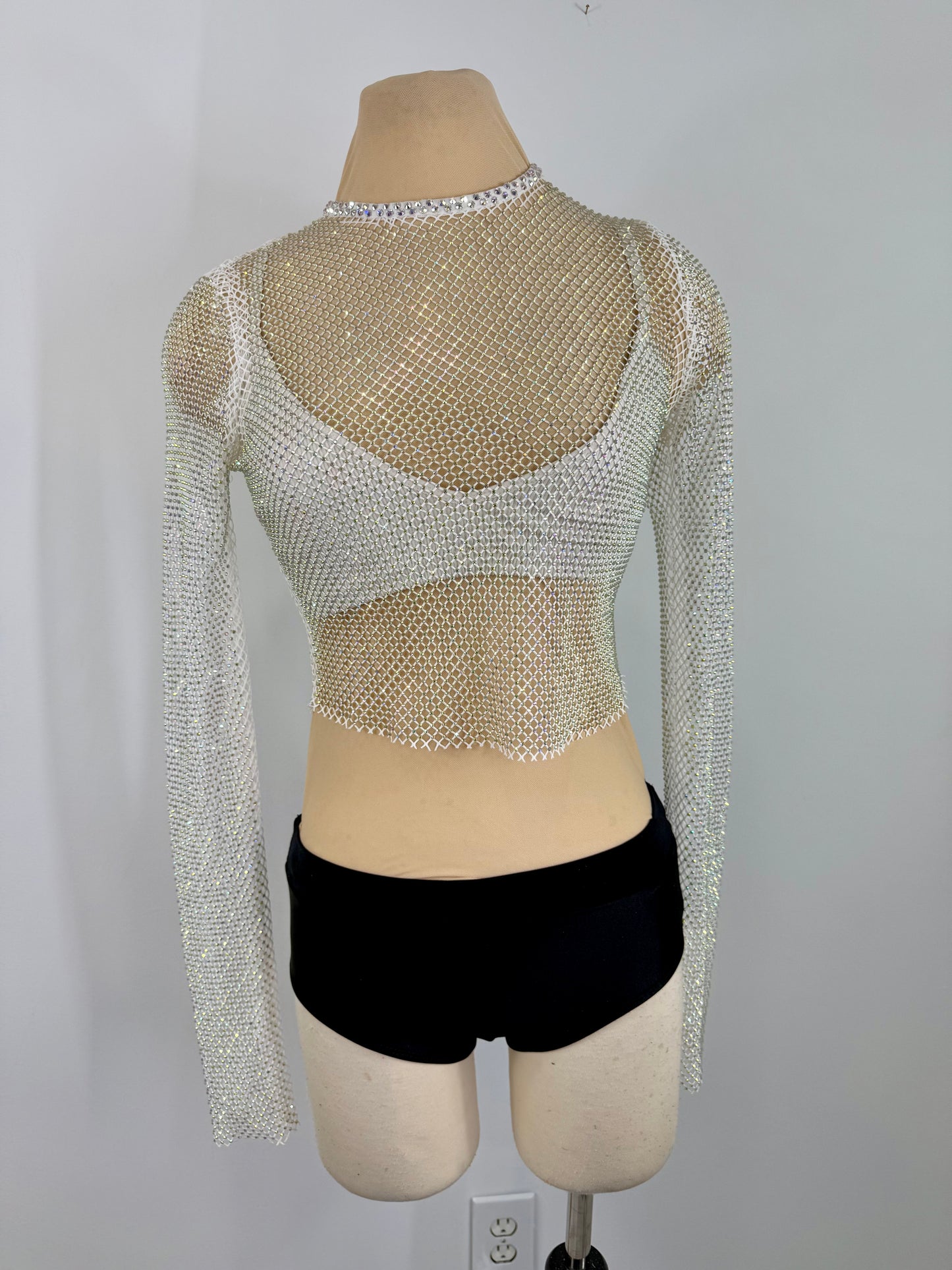 Rhinestoned 3 pc dance base