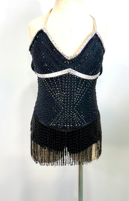 Black jazz dance costume