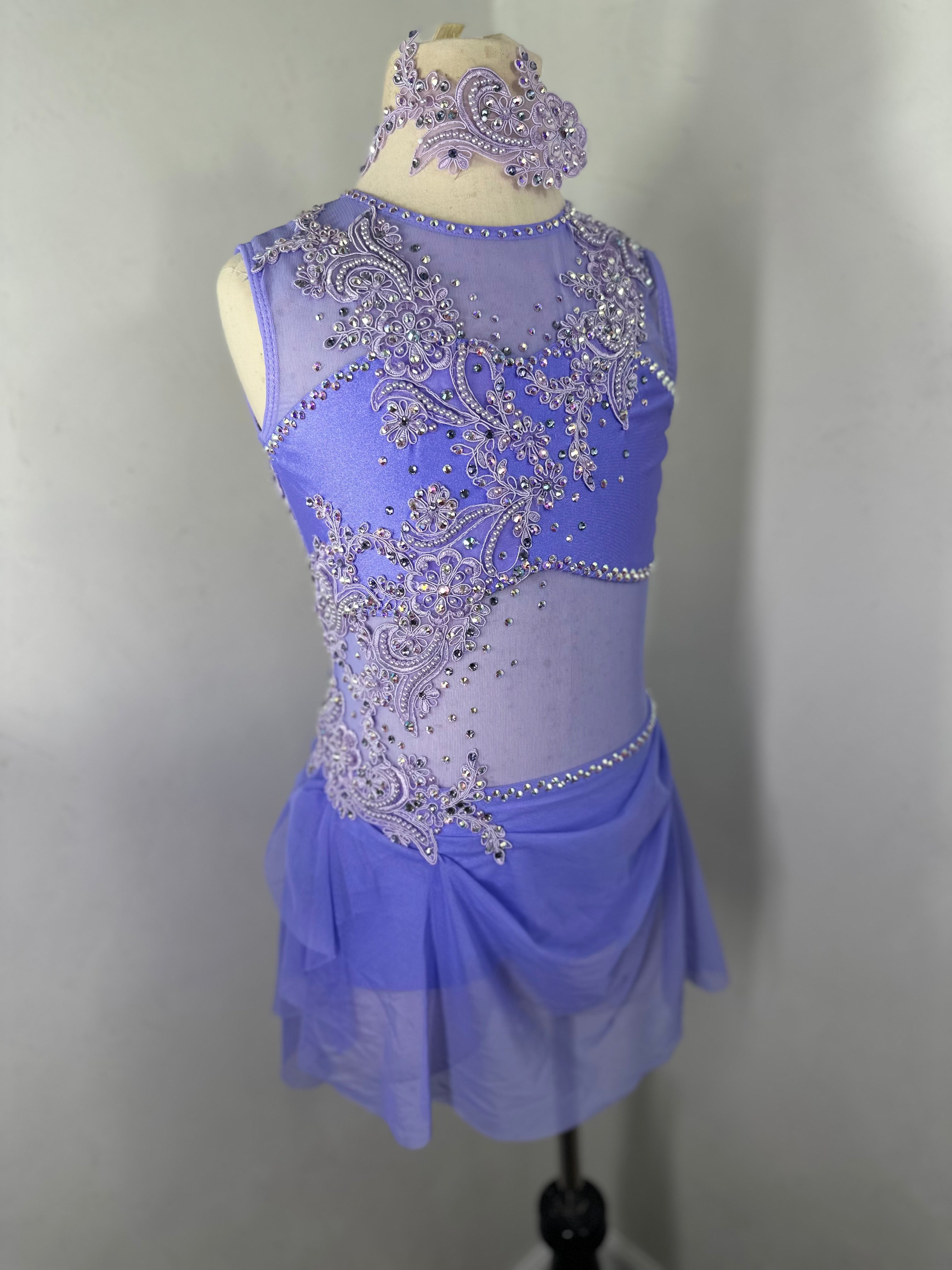 CLARA Classic Lyrical Costume with draped skirt