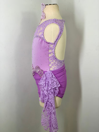 OPAL Child appliqued dance costume