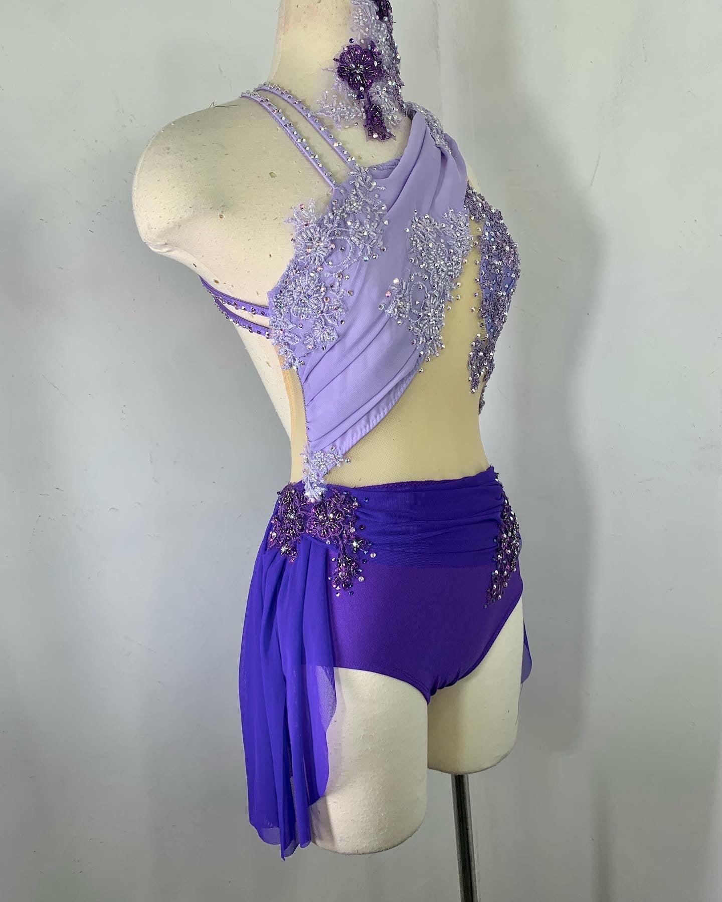 LILAC Colorblock dance costume
