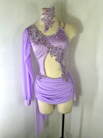 EVELYN pale orchid Lyrical dance costume