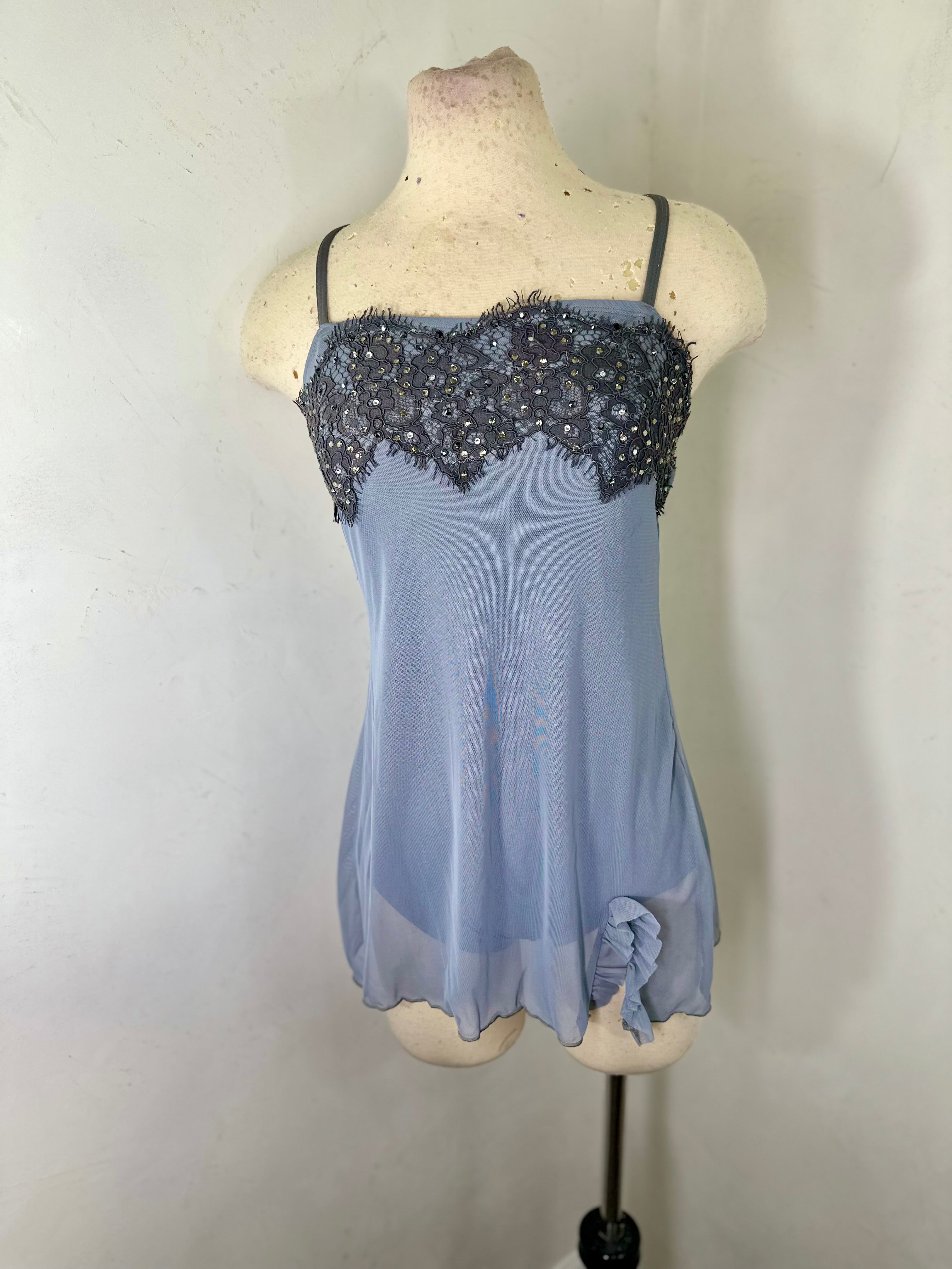 Grey  Lyrical DANCE DRESS