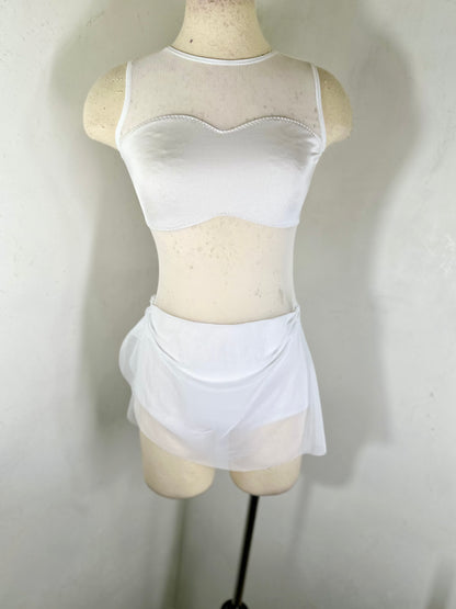 CLARA SOLID CUSTOM  DANCE DRESS COSTUME BASE