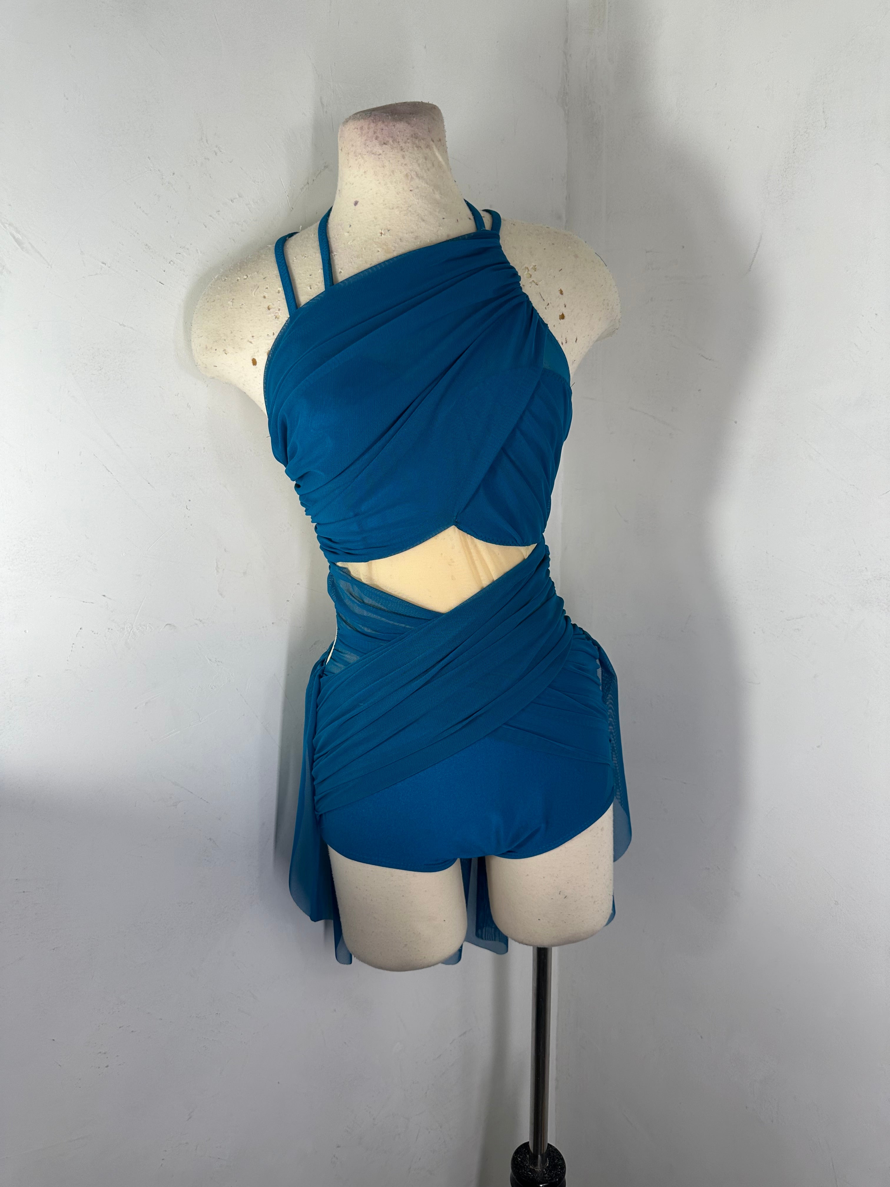 ANAIS custom draped contemporary dance base