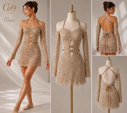 COCO lace Contemporary Dance Costume
