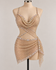 Mesh jazz dance costume