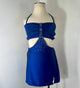 MILANA SPANDEX WINE CONTEMPORARY dance dress
