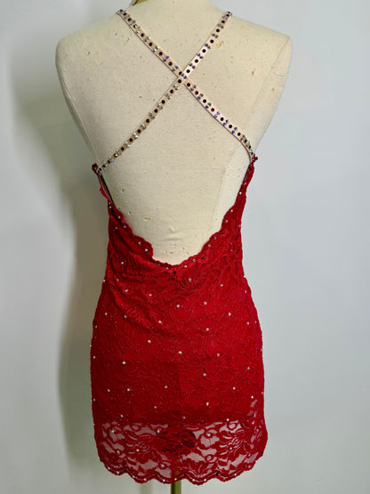 BIANCA lace Contemporary Dance base Costume