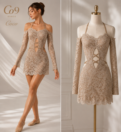 COCO lace Contemporary Dance Costume