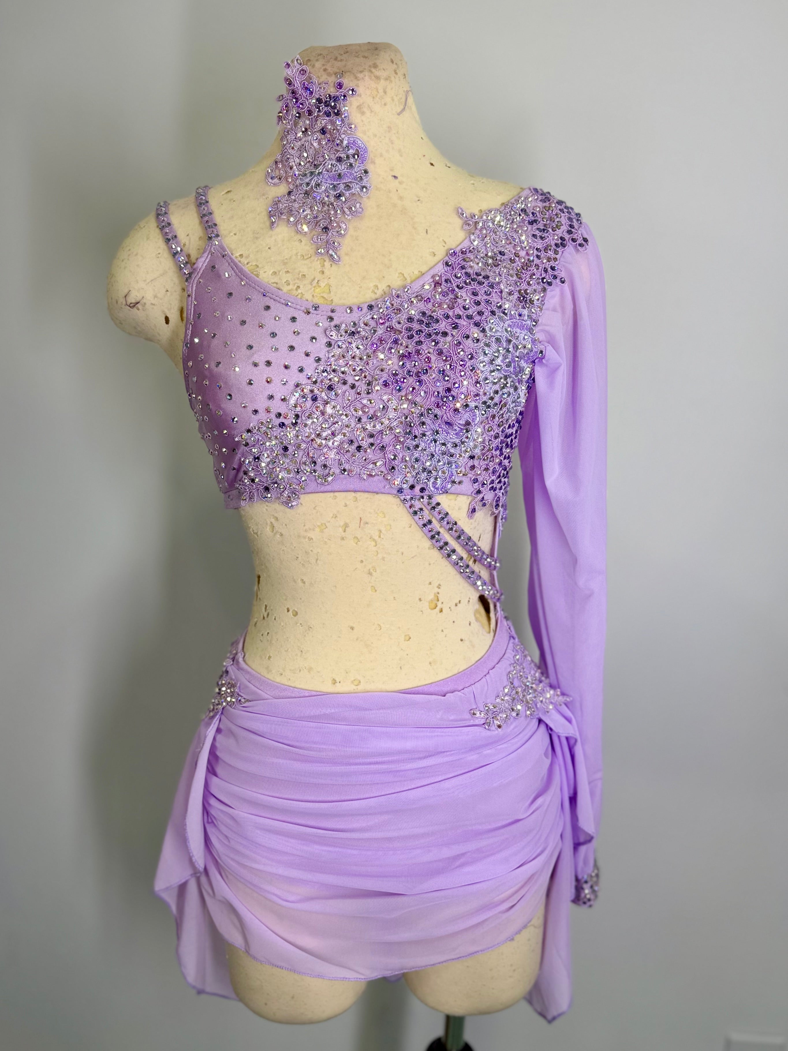 LULU pale orchid lyrical dance costume