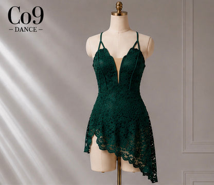 BALSAM Sparkly lace contemporary dance costume