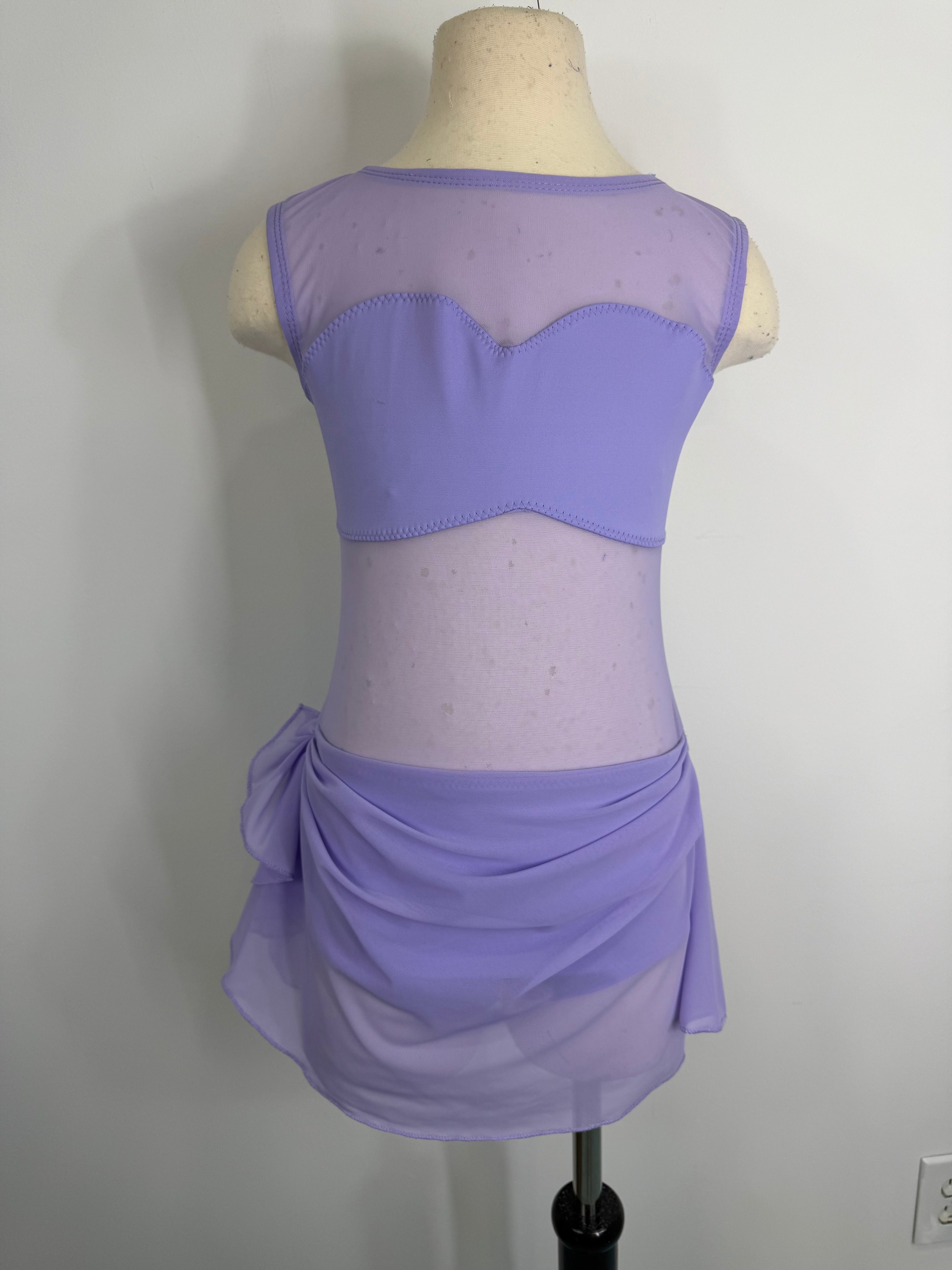 CLARA SOLID CUSTOM  DANCE DRESS COSTUME BASE