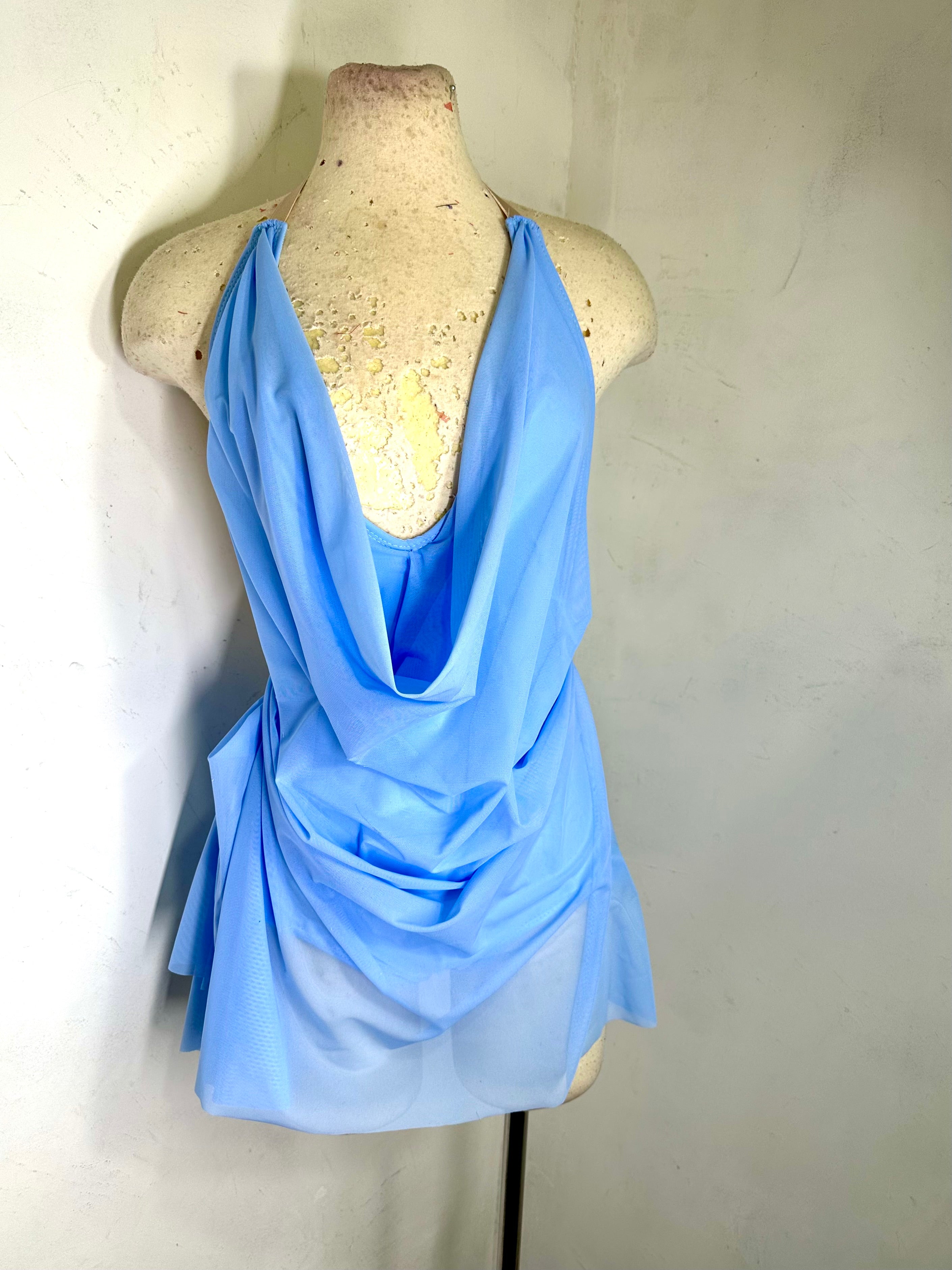 RAINA Draped dance dress