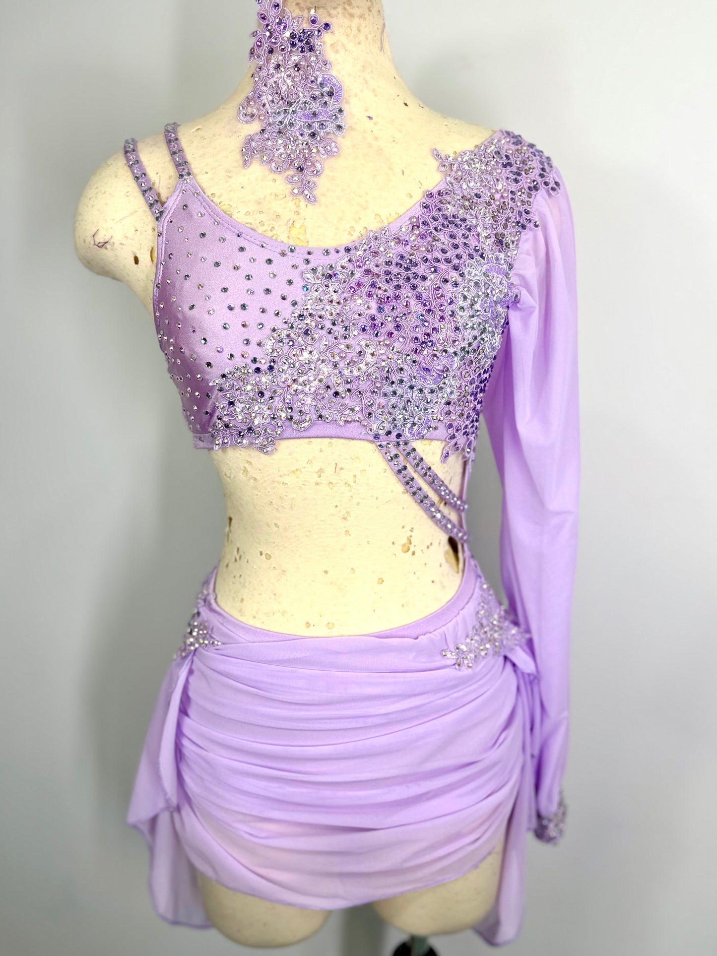 LULU pale orchid lyrical dance costume