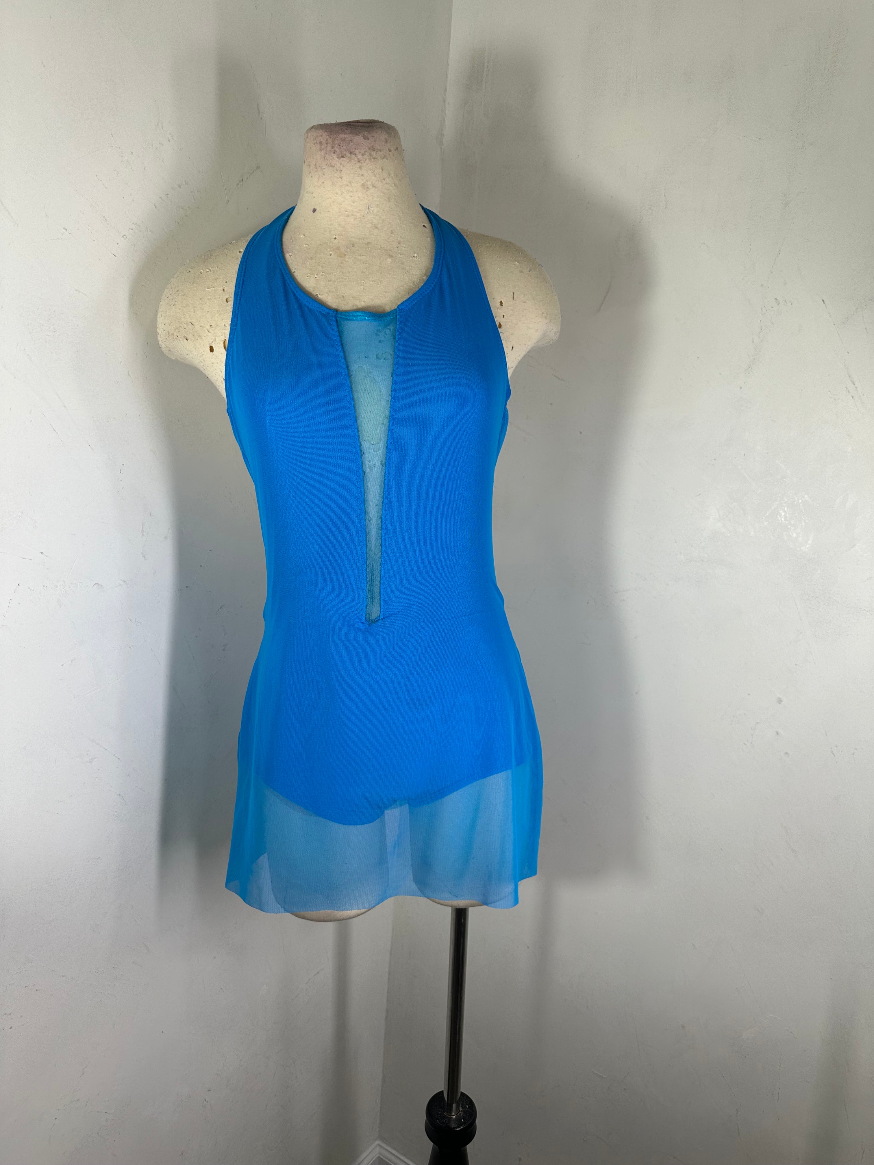 HALSTON SOLID CUSTOM  DANCE DRESS COSTUME BASE