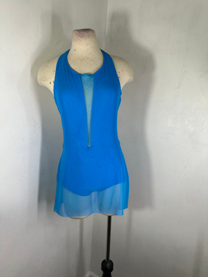 HALSTON SOLID CUSTOM  DANCE DRESS COSTUME BASE