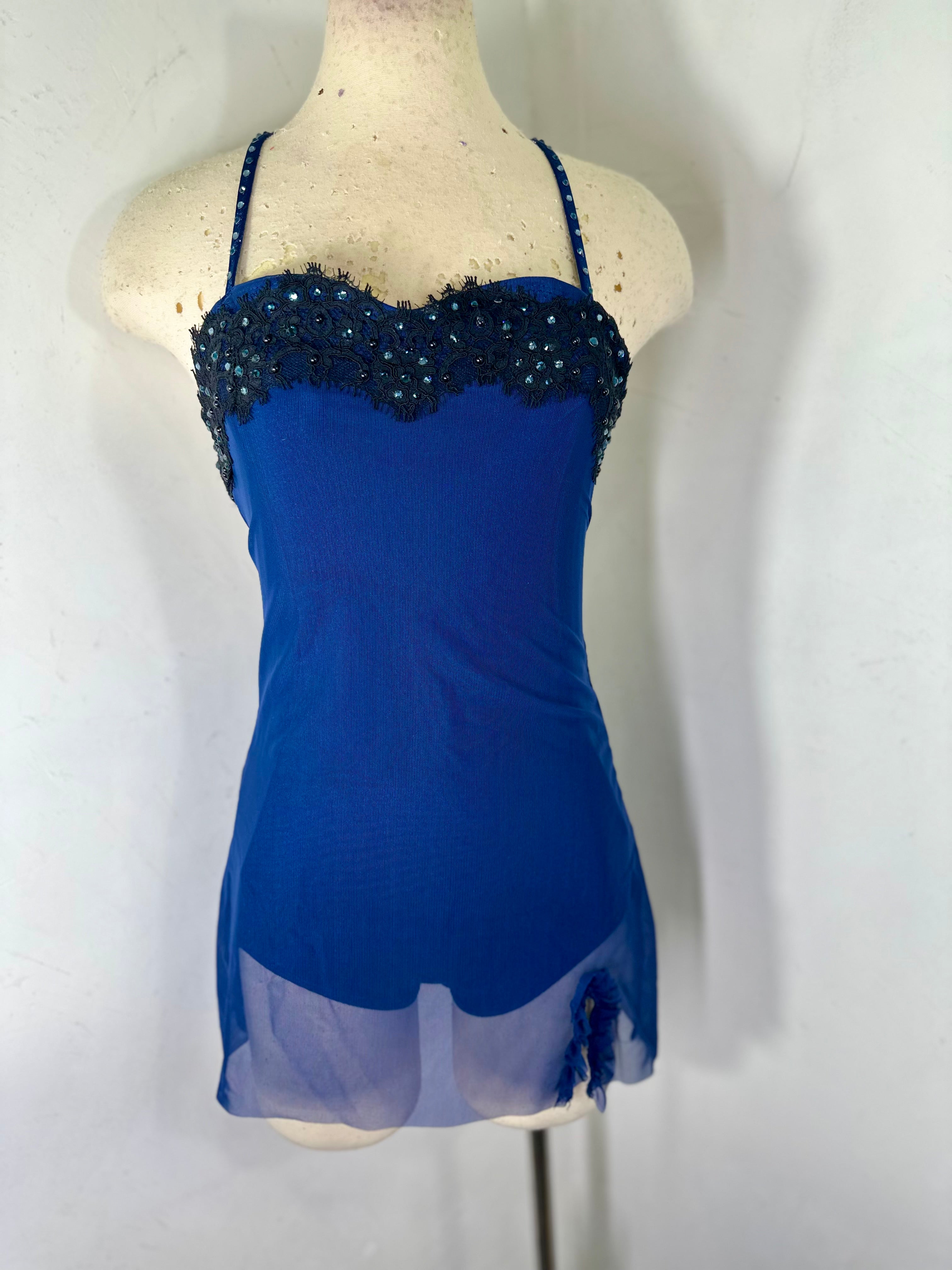 Black HALSTON Lyrical DANCE DRESS