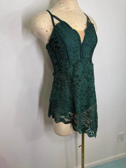 BALSAM Sparkly lace contemporary dance costume