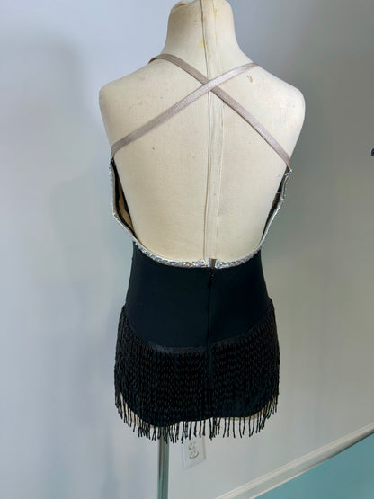 Black jazz dance costume