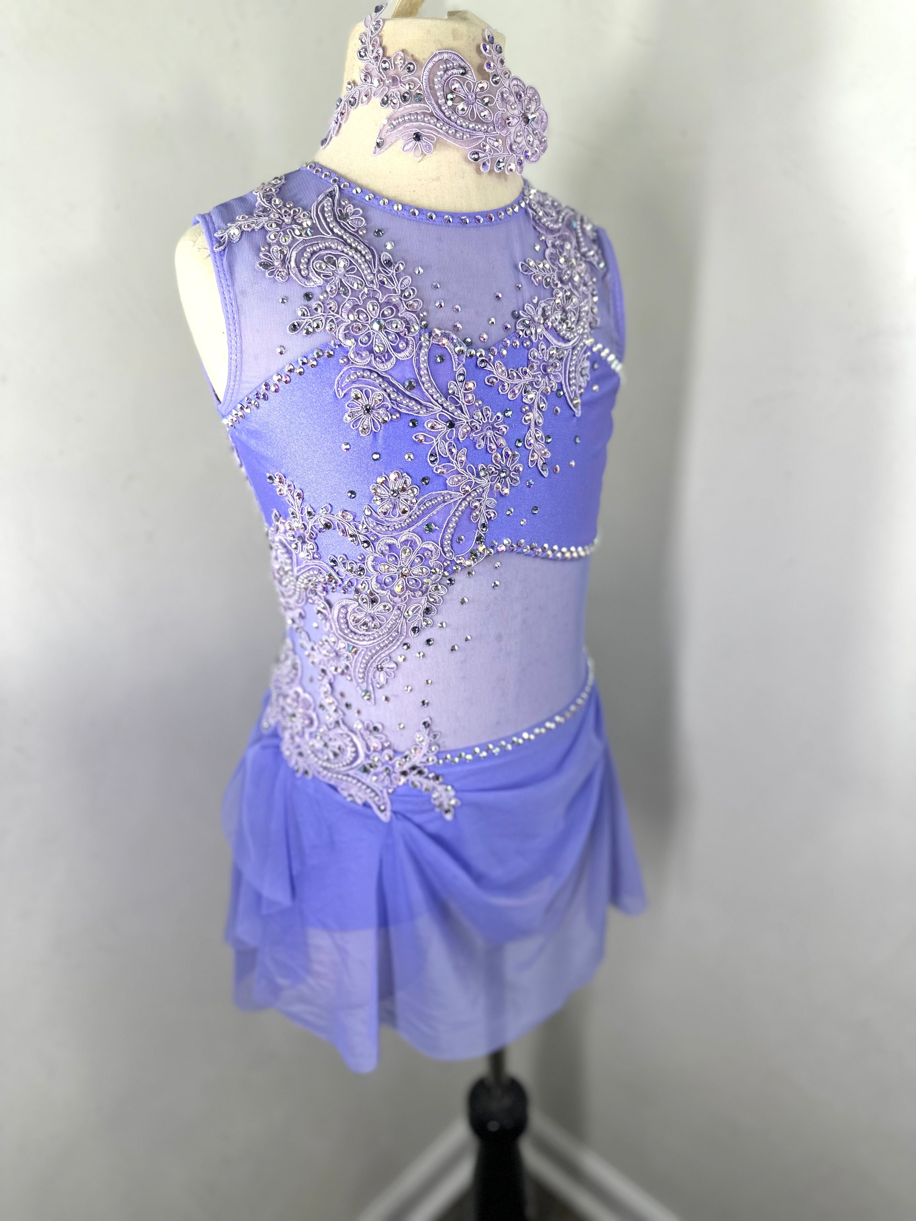 CLARA Classic Lyrical Costume with draped skirt