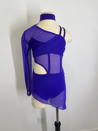 Deep Purple Contemporary or Jazz Dance Base Custom Costume