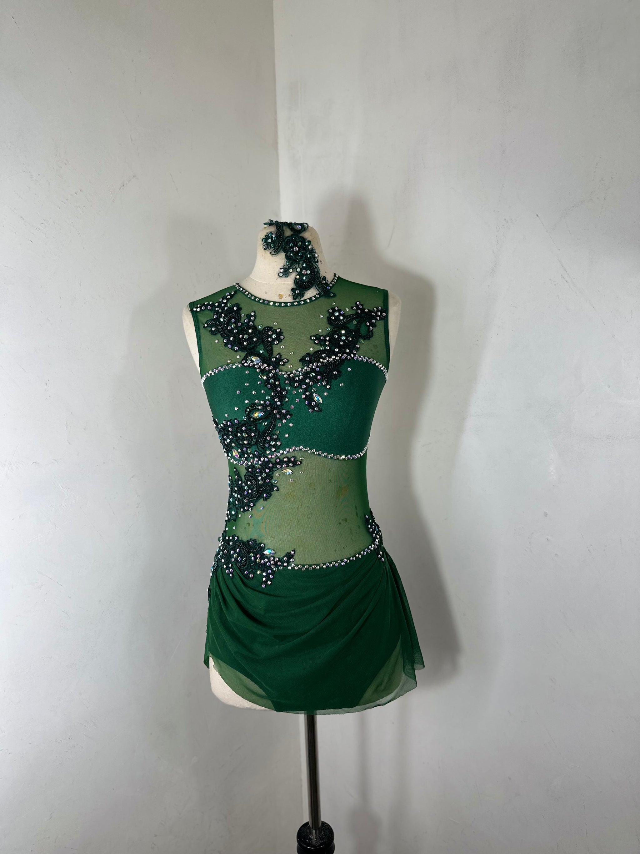 CLARA Classic Lyrical Costume with draped skirt Co9dancecostumes CLARA Classic Lyrical Costume with draped skirt Co9dancecostumes