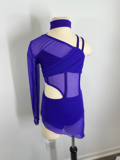 Deep Purple Contemporary or Jazz Dance Base Custom Costume