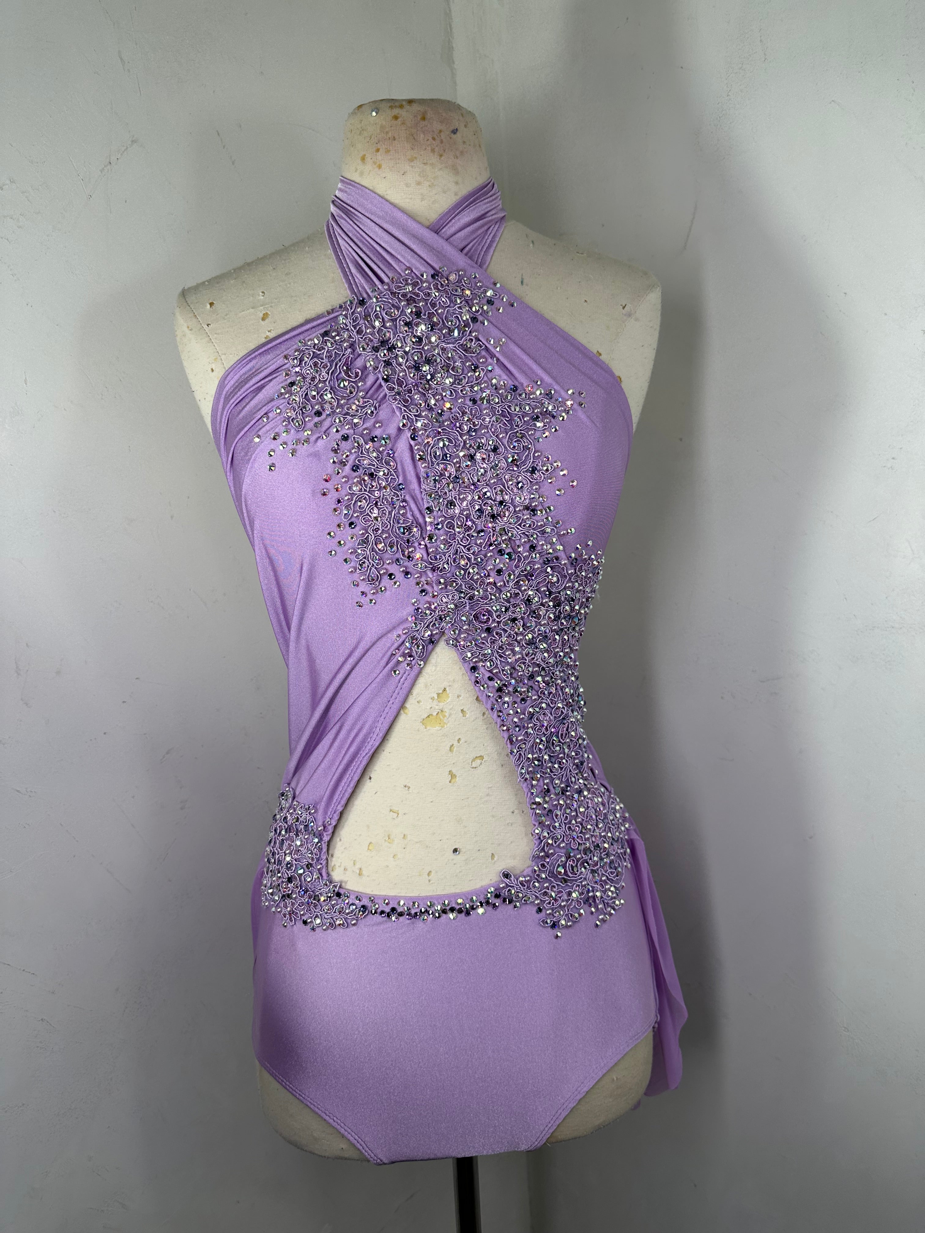 Deluxe HOPE pale orchid Lyrical dance costume