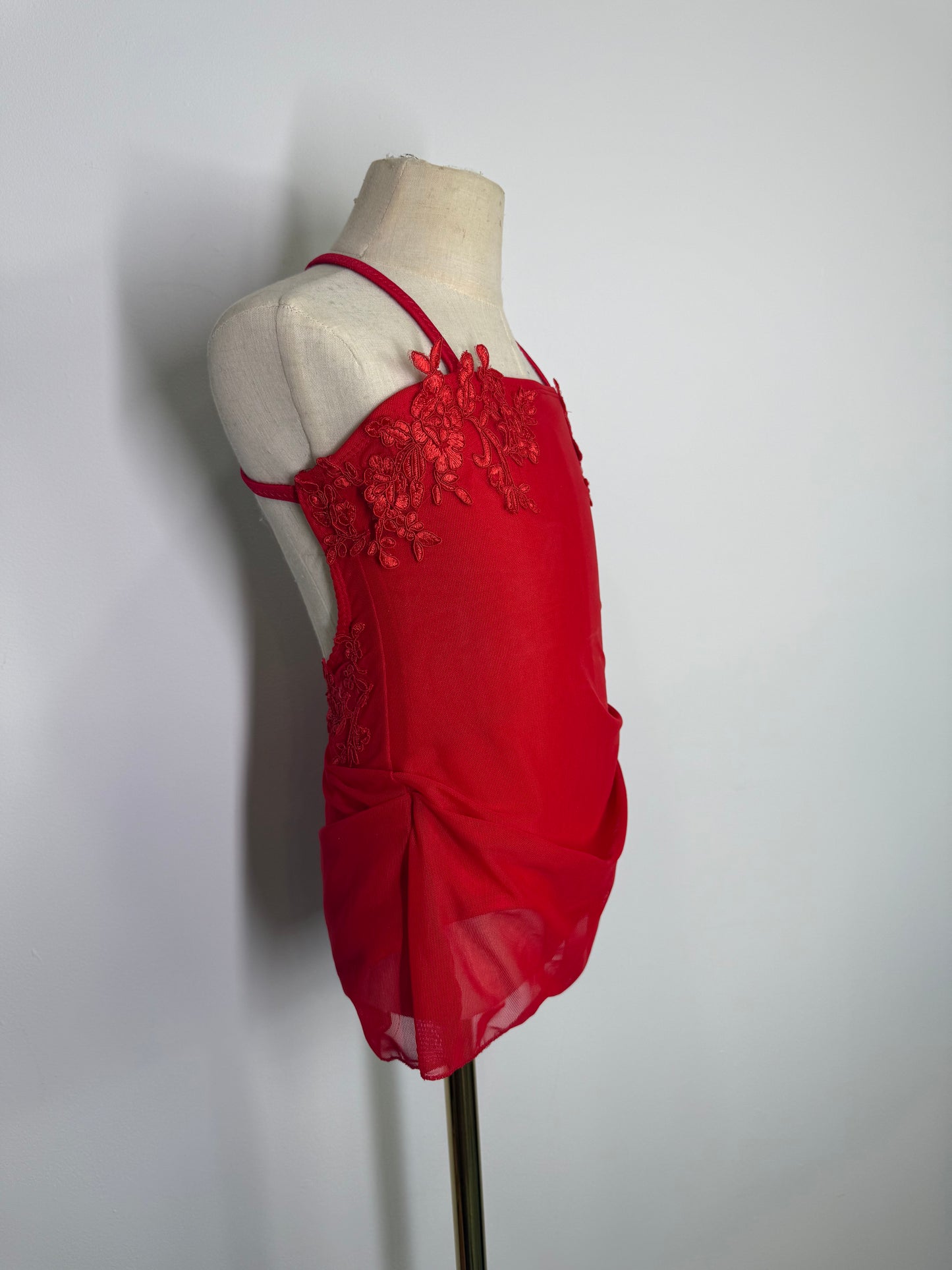 GRACE  Child appliqued dance costume