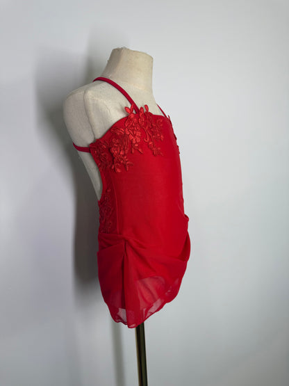 GRACE  Child appliqued dance costume