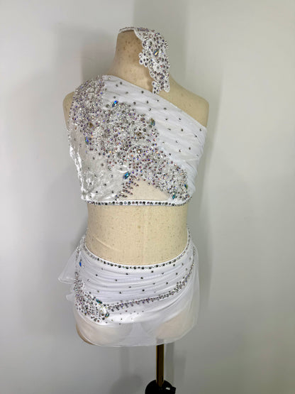 GORGEOUS Custom Lyrical 2 pc dance costume