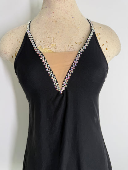 JADA rhinestoned dance dress dance costume