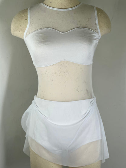 CLARA SOLID CUSTOM  DANCE DRESS COSTUME BASE