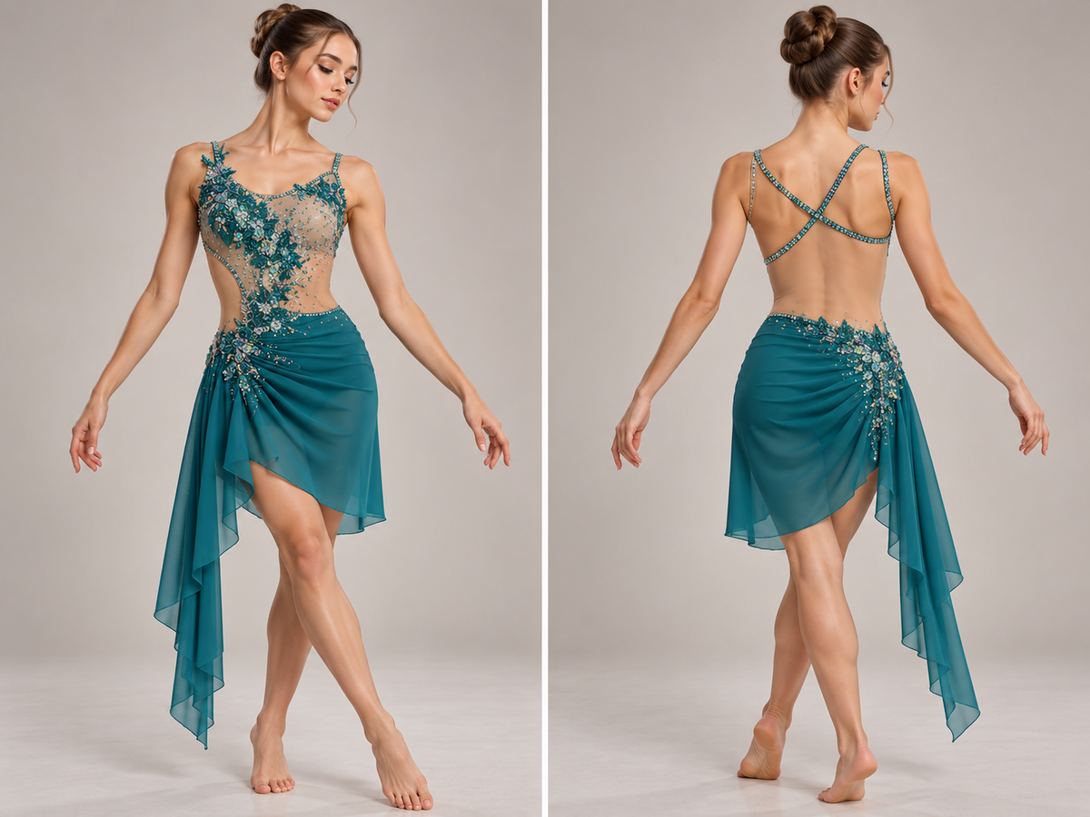 ALICENT LyricalDRAPED dance costume
