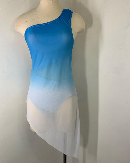 ZOLA NAVY ASSYMETRICAL DANCE DRESS